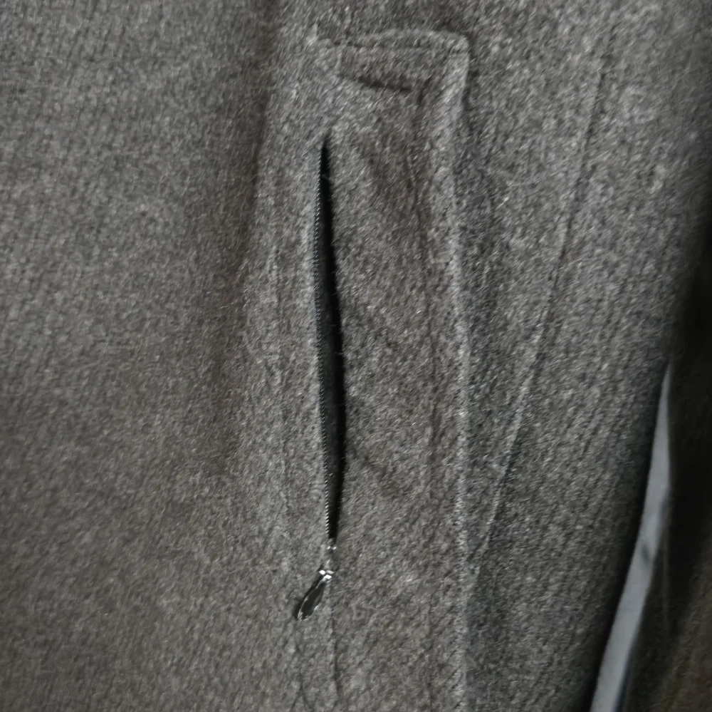 Sanyo Angora Wool Silk Cashmere Car Coat Jacket Outerwear Sz Medium Bittersweet